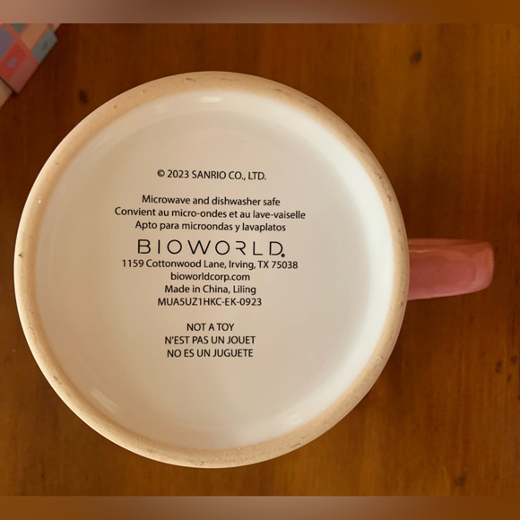 New Hello Kitty Ceramic Mug with Pink Heart Handle Valentines Mug❤️💝🧸💗 - Picture 10 of 11